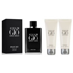 comprar perfumes online hombre ARMANI ACQUA DI GIO PROFUMO EDP 40 ML + GEL 75 ML + BALSAMO 75 ML SET REGALO