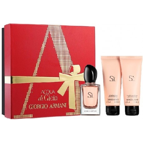 comprar perfumes online GIORGIO ARMANI EAU DE PARFUM Si XMAS SET mujer
