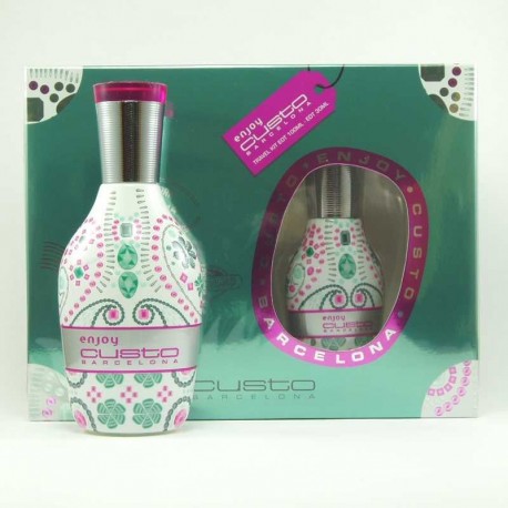 comprar perfumes online CUSTO BARCELONA ENJOY CUSTO EDT 100 ML + EDT 30 ML TRAVEL SET mujer