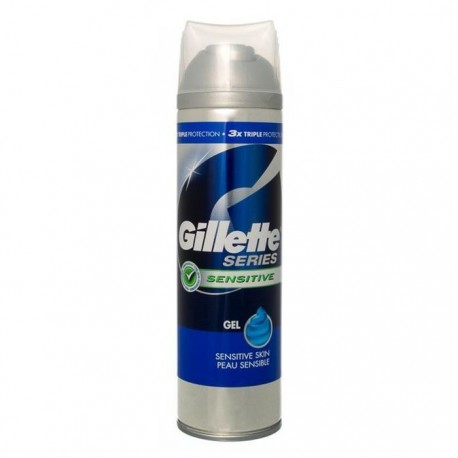 GILETTE SERIES GEL DE AFEITAR P. SENSIBLE 200 ML danaperfumerias.com/es/