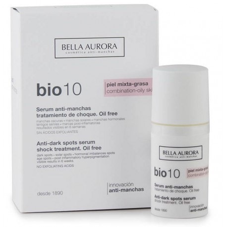 BELLA AURORA BIO 10 ANTIMANCHAS PIEL MIXTA 30 ML + SOLUCION MICELAR 250 ML SET