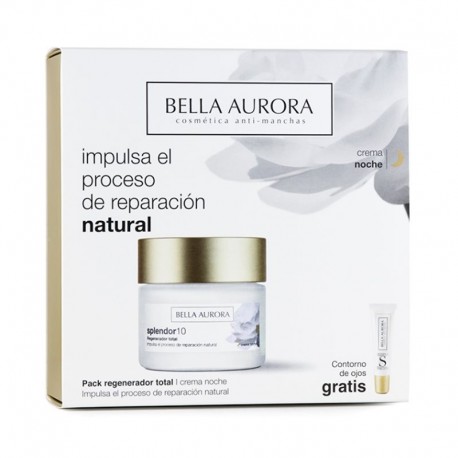 BELLA AURORA SPLENDOR CREMA NOCHE 10 50 ML + CREMA CONTORNO OJOS 15 ML SET