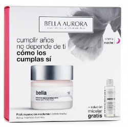 BELLA AURORA BELLA TRATAMIENTO DE NOCHE ANTIEDAD 50 ML + SOLUCION MICELAR 250 ML SET