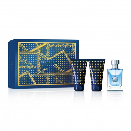 comprar perfumes online hombre VERSACE POUR POUR HOMME EDT 50 ML + A/S 50 ML + GEL 50 ML