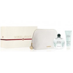 comprar perfumes online GIORGIO ARMANI - ACQUA DI GIOIA TRAVEL SET 100ML mujer