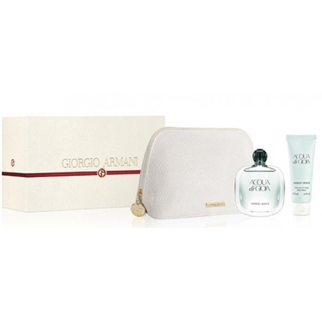 comprar perfumes online GIORGIO ARMANI - ACQUA DI GIOIA TRAVEL SET 100ML mujer