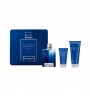comprar perfumes online hombre SALVATORE FERRAGAMO ACQUA ESSENZIALE BLU EDT 100 ML + A/S BALM 50 ML + S/GEL 100 ML SET