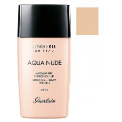 GUERLAIN LINGERIE DE PEAU  BASE DE MAQUILLAJE AQUA NUDE 02 CLAIR