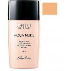 GUERLAIN LINGERIE DE PEAU  BASE DE MAQUILLAJE AQUA NUDE 03W NATUREL DORÉ