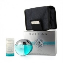 comprar perfumes online hombre BVLGARI AQVA POUR HOMME MARINE EDT 100 ML + GEL 75 + NECESER ML SET