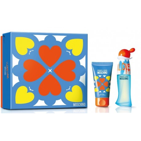 comprar perfumes online MOSCHINO CHEAP & CHIC I LOVE LOVE EDT 30 ML + B/L 50ML SET REGALO mujer