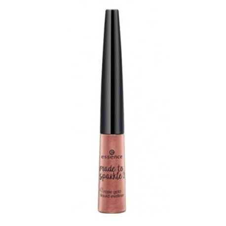 ESSENCE - MADE TO SPARKLE - EYELINER LIQUIDO ROSE GOLD - 01 YOU WERE BORN TO SPARKLE danaperfumerias.com