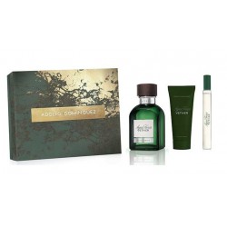 comprar perfumes online hombre ADOLFO DOMINGUEZ VETIVER EDT 120ML + AFTER SHAVE 75ML + EDT 20ML SET