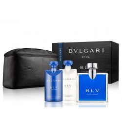 comprar perfumes online hombre BVLGARI BLV POUR HOMME EDT 100 ML + A/S 75 ML + GEL 75 ML + NECESER