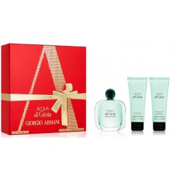 comprar perfumes online GIORGIO ARMANI ACQUA DI GIOIA EDP 100 ML + GEL 75 ML + B/LOC 75 ML SET REGALO mujer