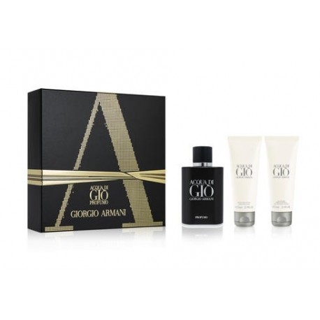 comprar perfumes online hombre ARMANI ACQUA DI GIO PROFUMO EDT 75 ML + GEL 75 ML + A/S BALSAMO 75 ML SET REGALO