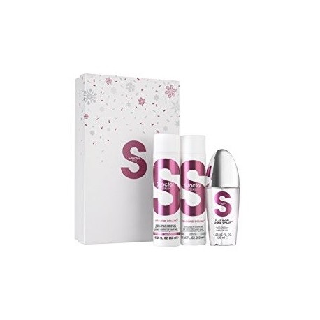 comprar acondicionador TIGI DIAMOND SHINE SHAMPOO 250 ML + CONDITIONER 250 ML + FLAT IRON 125 ML SET REGALO