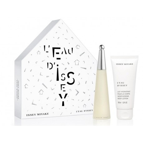 comprar perfumes online ISSEY MIYAKE L´EAU D´ISSEY EDT 50 ML + B/LOC 100 ML SET REGALO mujer