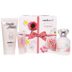 comprar perfumes online CACHAREL ANAIS ANAIS MY FIRST KISS (EDT 30 ML + B/L 50 ML + GLOSS 7 ML) SET mujer