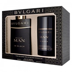 comprar perfumes online hombre BVLGARI MAN IN BLACK EDP 100 ML + DEO STICK 75 ML SET REGALO