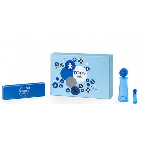 comprar perfumes online hombre TOUS KIDS BOY EDT 100 ML + MINIATURA 4 ML + ESTUCHE SET REGALO
