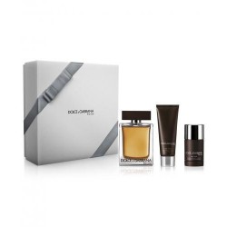 comprar perfumes online hombre DOLCE & GABBANA THE ONE MEN EDT 150 ML + DEO STICK 75 ML + GEL 50 ML SET REGALO