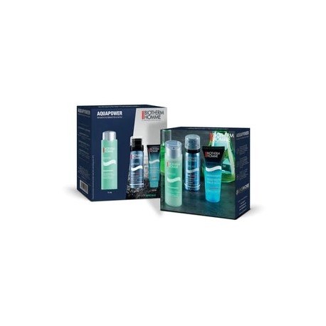 BIOTHERM HOMME AQUAPOWER 75 ML + GEL DUCHA 40 ML + ESPUMA AFEITAR 50 ML SET REGALO