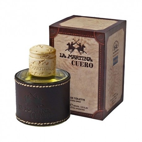 comprar perfumes online hombre LA MARTINA CUERO HOMBRE EDT 100 ML