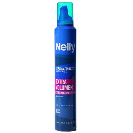 NELLY ESPUMA ANTI-FRIZZ EXTRA VOLUMEN 250 ML danaperfumerias.com/es/