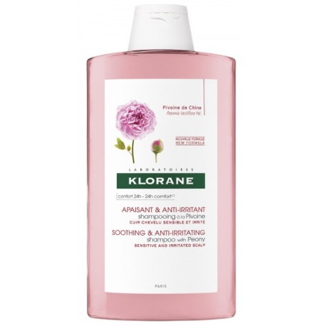 comprar acondicionador KLORANE CHAMPU A LA PEONINA CALMANTE Y ANTIRRITANTE 400 ML