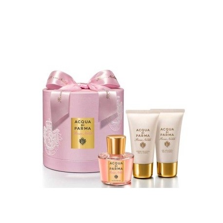 comprar perfumes online ACQUA DI PARMA ROSA NOBILE EDP 50 ML + SHOWER GEL 50 + BODY CREAM 50 ML mujer