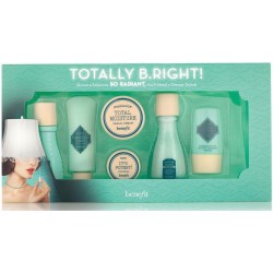 BENEFIT TOTALLY B.RIGHT! SKINCARE SOLUTION SET 6 PIECES