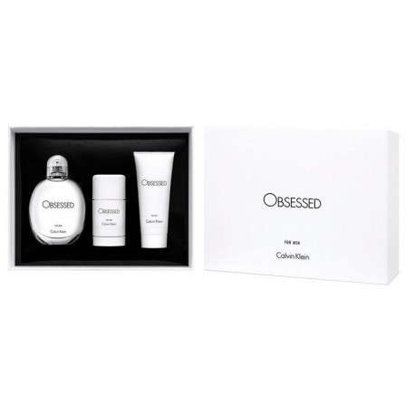 comprar perfumes online hombre CALVIN KLEIN CK OBSESSED FOR MEN EDT 125 ML+ B/L + DEO STICK SET REGALO