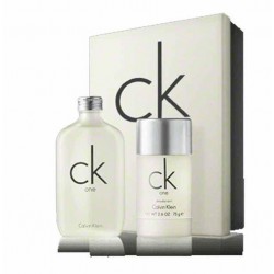 comprar perfumes online unisex CALVIN KLEIN ONE EDT 100ML + DEO STICK 75 ML SET REGALO