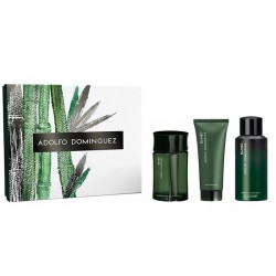 ADOLFO DOMINGUEZ BAMBU MAN EDT 120 ML + A/S BALM 75 ML + DEO VAPO 150 ML SET