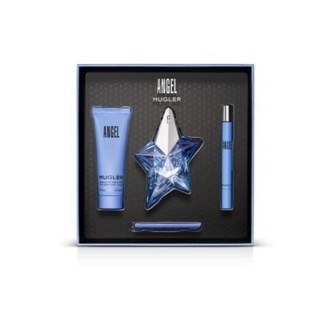 comprar perfumes online THIERRY MUGLER ANGEL EDP 25 ML + GEL 50 ML + B/L 50 ML SET REGALO mujer