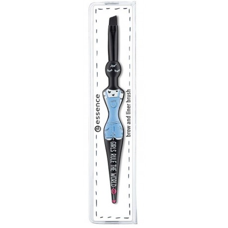 ESSENCE GIRL SQUAD PINCEL PARA CEJAS Y PERFILADOR 01 SLIM SELENA