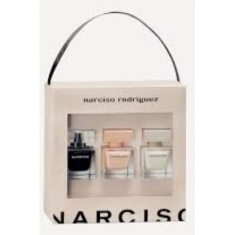 NARCISO RODRIGUEZ EDT 30ML+EDP 30ML+EDP POUDREE 30ML