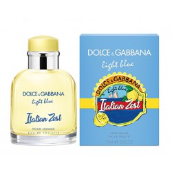 comprar perfumes online hombre DOLCE & GABBANA LIGHT BLUE ITALIAN ZEST POUR HOMME EDT 75 ML