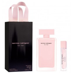 comprar perfumes online NARCISO RODRIGUEZ FOR HER EDP 100 ML + EDP 10 ML SET REGALO mujer