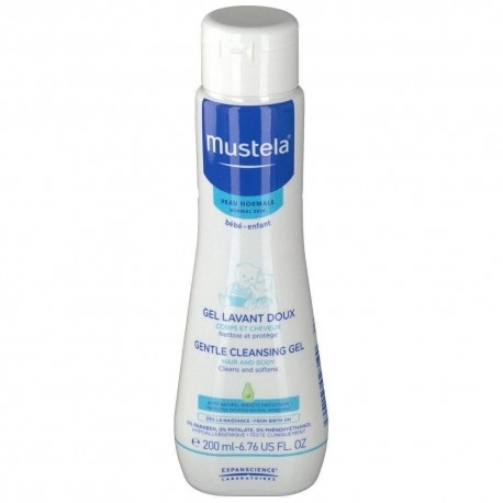 MUSTELA GEL CUERPO CABELLO SUAVE 200 ML danaperfumerias.com