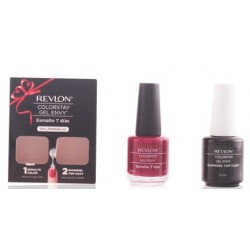 REVLON COLORSTAY GEL ENVY DUO TOP COAT Y ESMALTE ROJO FLASH 109