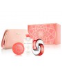 BVLGARI OMNIA CORAL EDT 65 ML + B/L 75 ML + JABON + NECESER SET REGALO