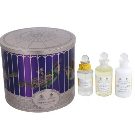 comprar perfumes online PENHALIGON'S QUERCUS SET EAU DE COLOGNE 50 ML+SHOWER GEL 100ML+BODY LOTION 100ML mujer