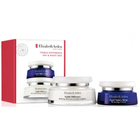 ELIZABETH ARDEN VISIBLE DIFFERENCE DAY 100ML & NIGHT 50ML DUO