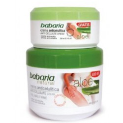 BABARIA ALOE VERA CREMA ANTICELULITICA 400ML + 200 ML danaperfumerias.com/es/