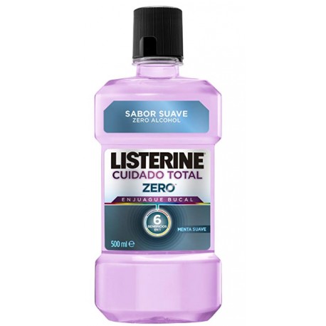 LISTERINE ENJUAGUE BUCAL CUIDADO TOTAL ZERO 500 ML danaperfumerias.com/es/