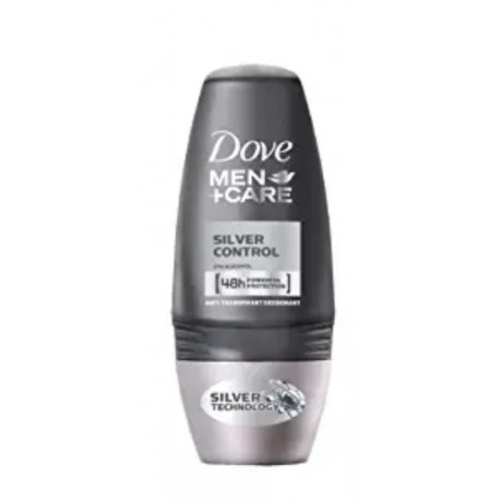 DOVE DESODORANTE HOMBRE SILVER ROLL ON 50 ML danaperfumerias.com/es/