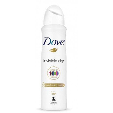 DOVE DESODORANTE MUJER INVISIBLE DRY VAPORIZADOR 200 ML danaperfumerias.com/es/