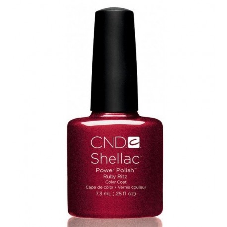 CND SHELLAC RUBY RITZ 7.3 ML